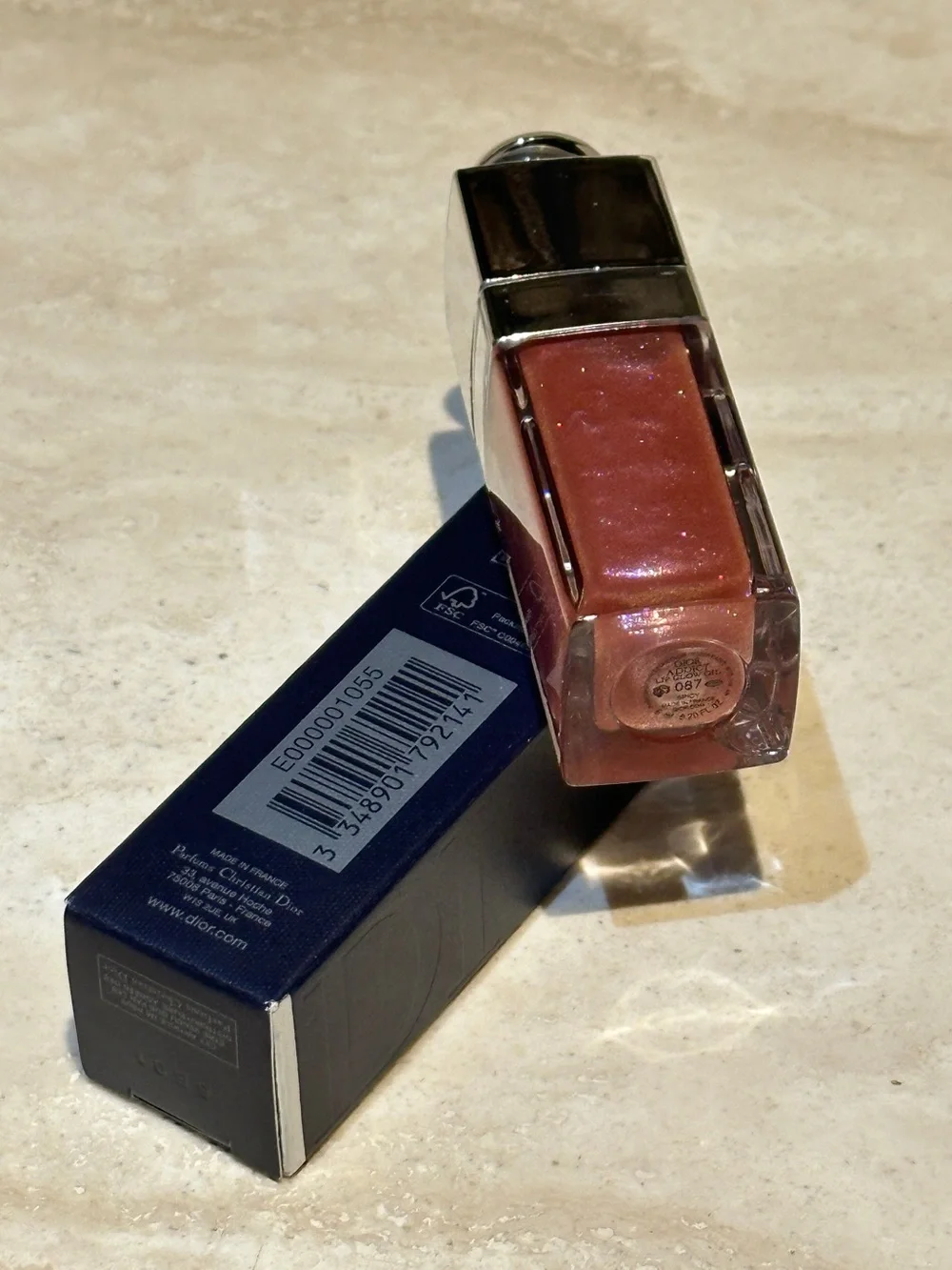 New Release Dior Lip Glow Oil - 087 Spicy Sparkly Finish
